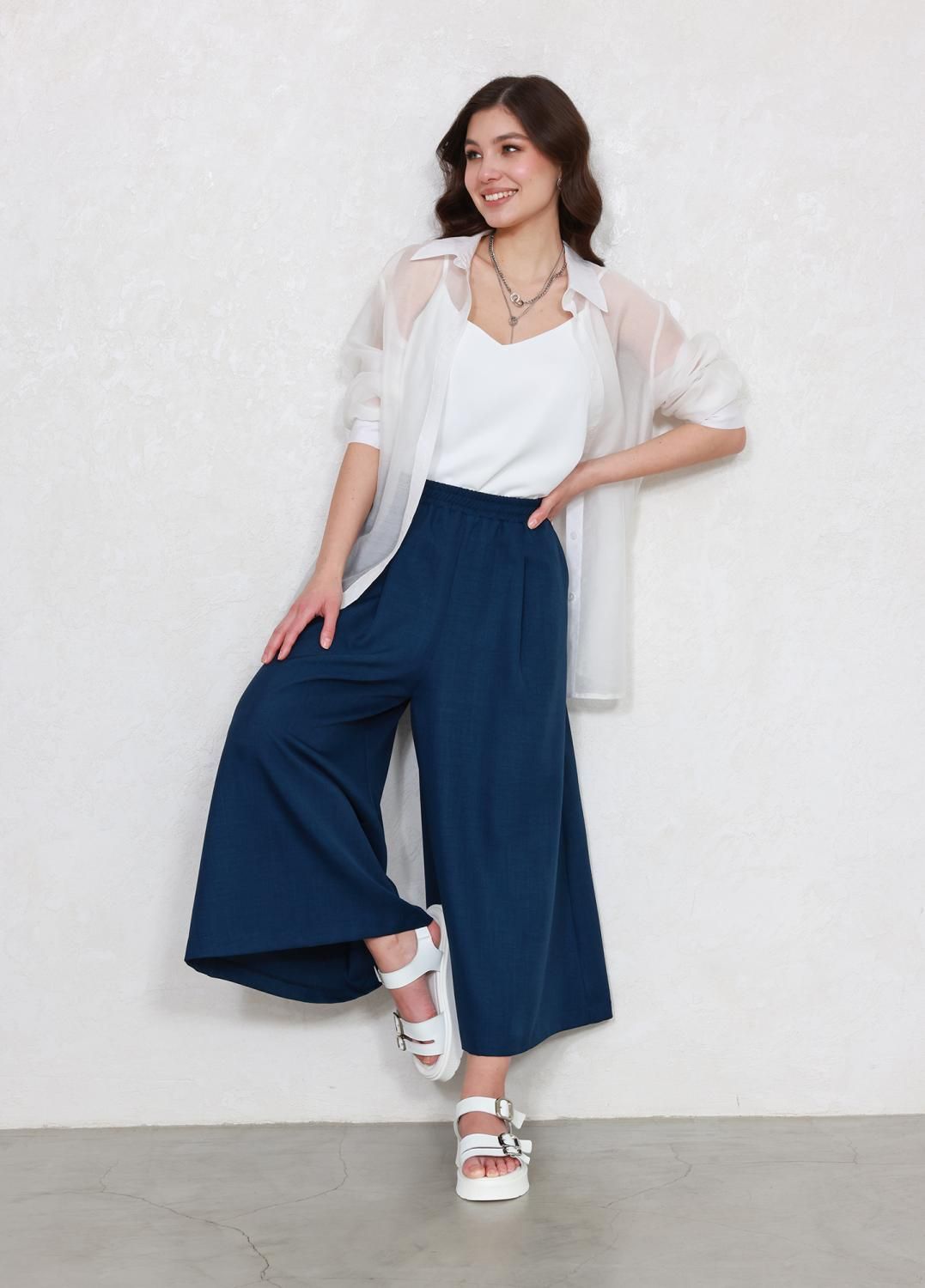 Брюки-юбка 2-852