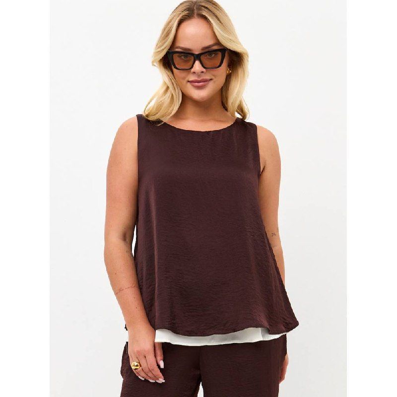 Блуза НЕЖНОСТЬ (шоколад) 