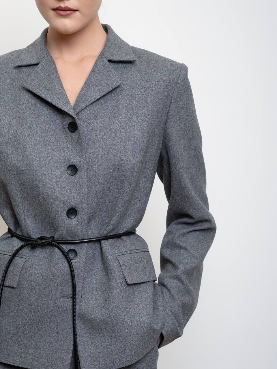 Жакет 3514 (серый)