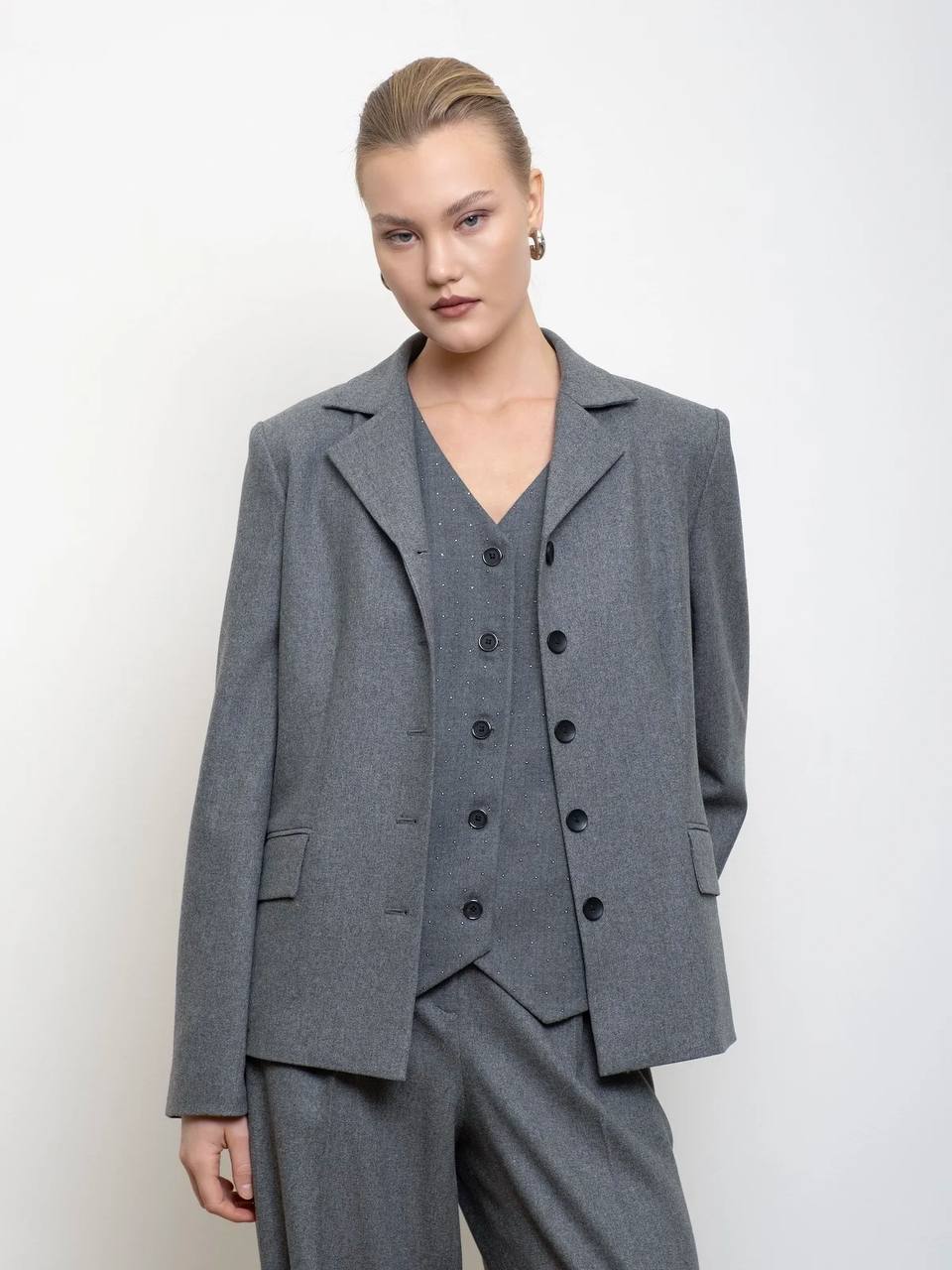 Жакет 3514 (серый)