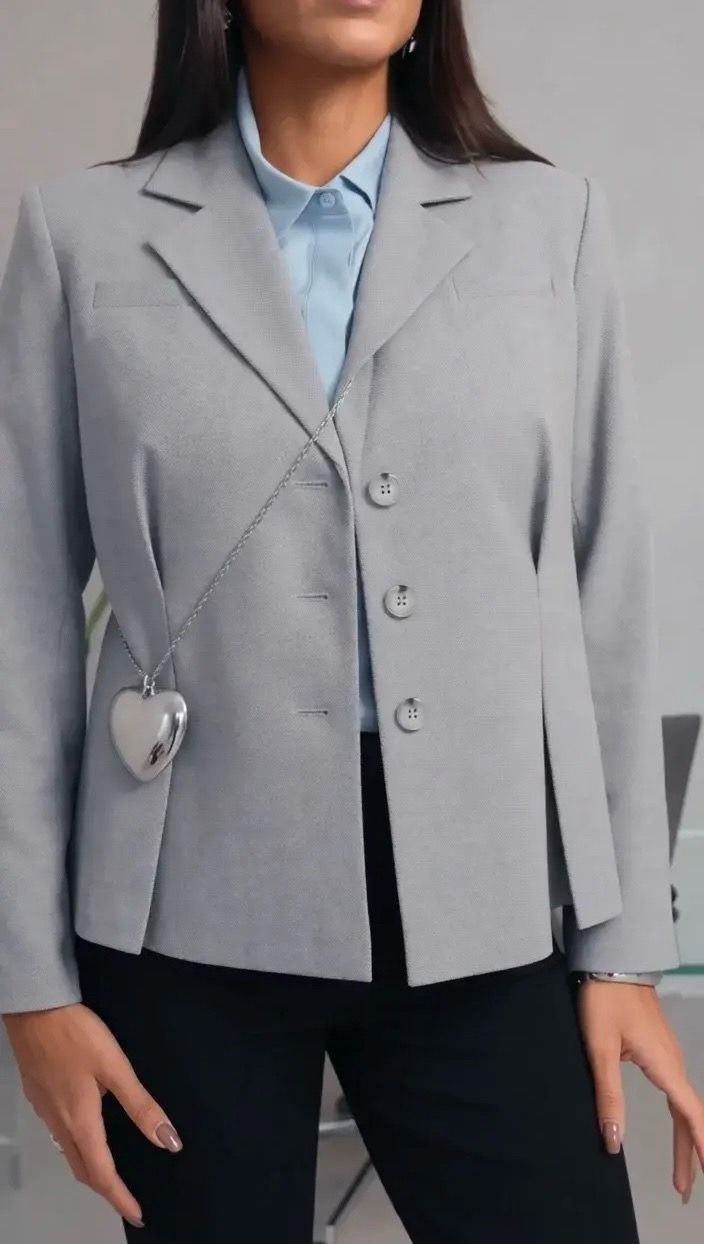 Жакет 519 (серый)