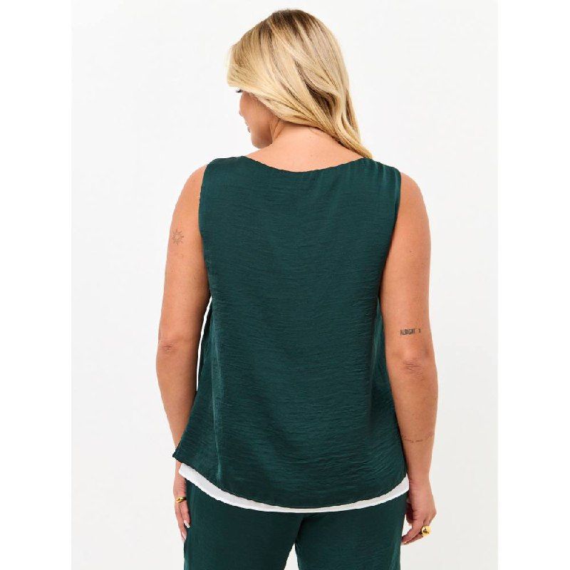 Блуза НЕЖНОСТЬ (изумруд) 