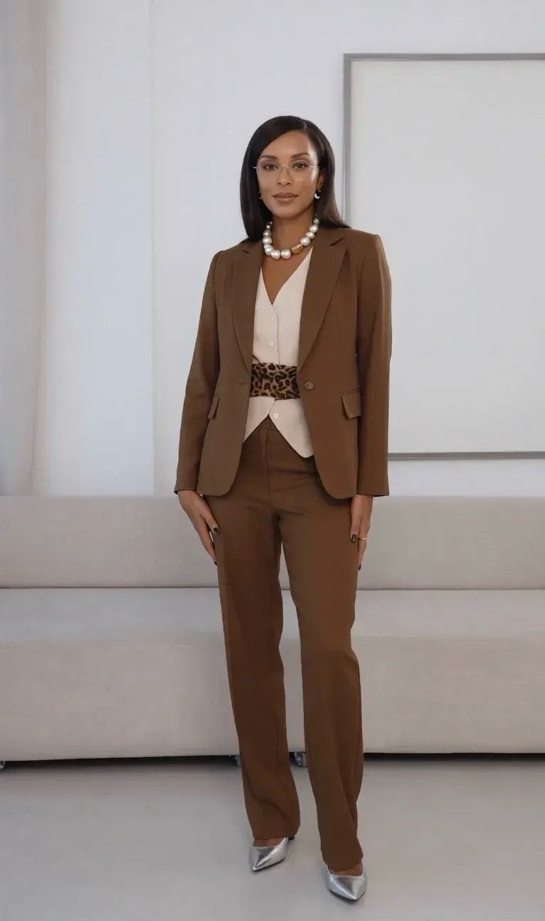 Костюм 478 (коричн)