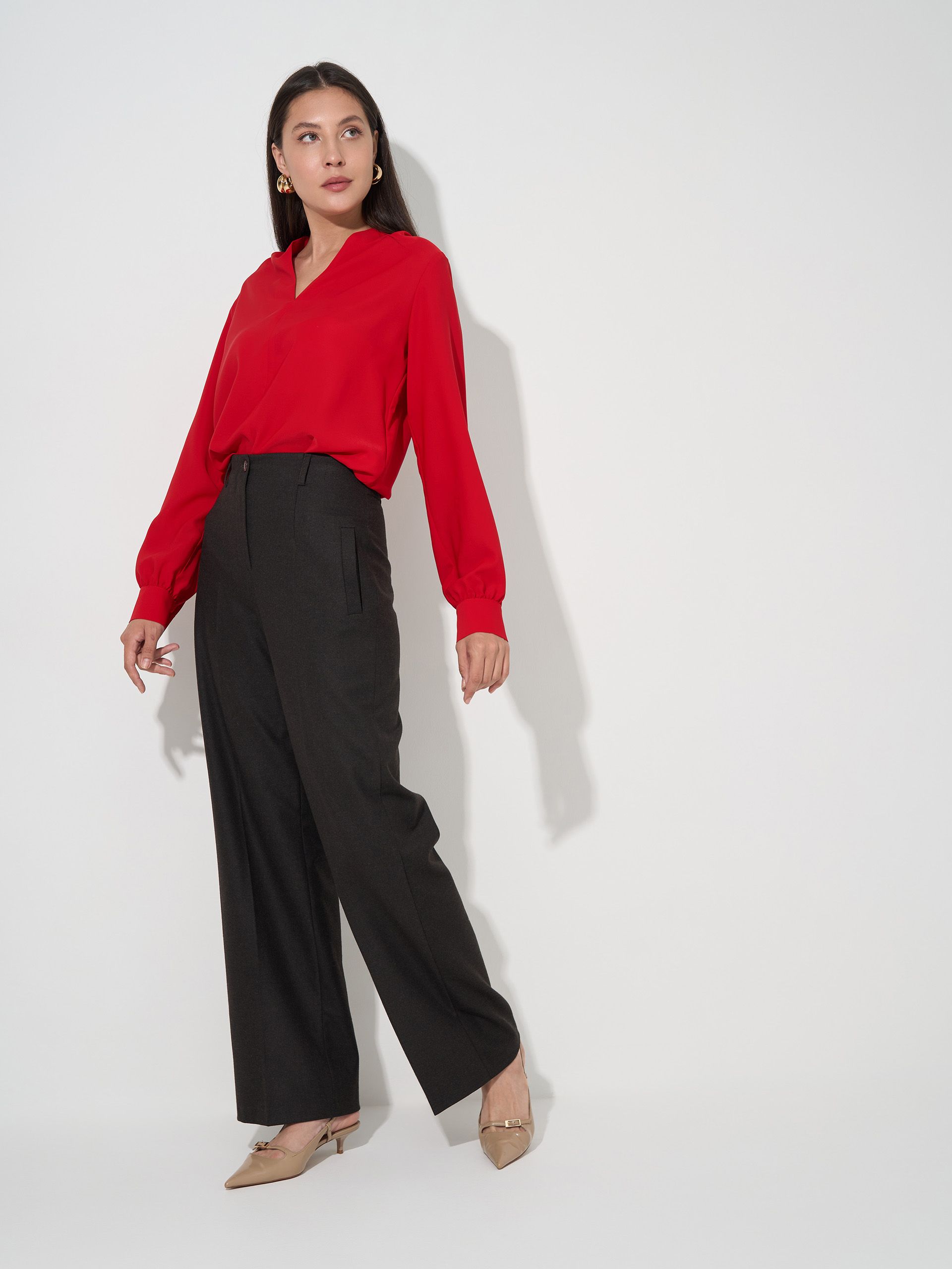 Брюки 2-666 (т.коричневый)