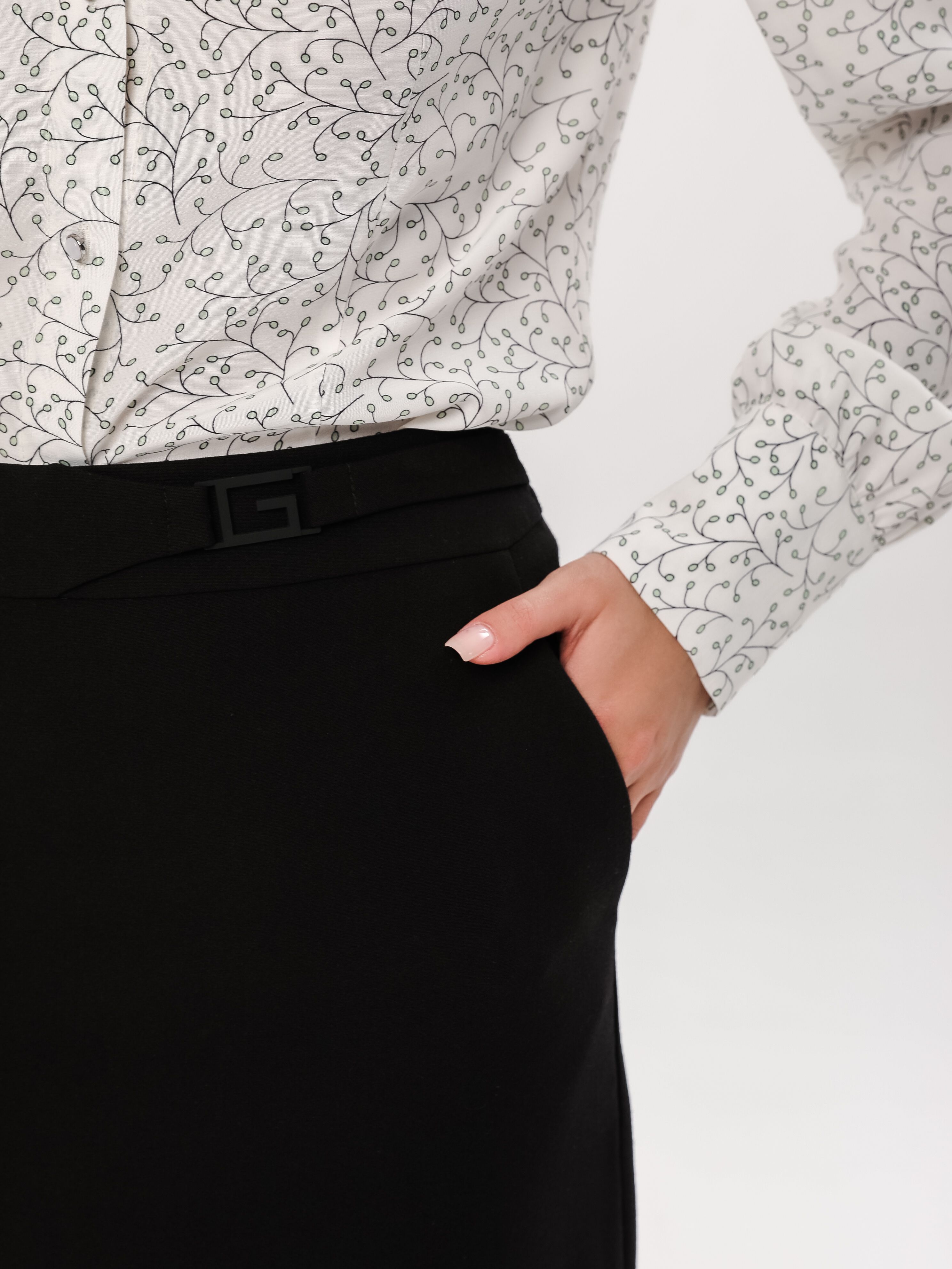 Юбка 1-368 (черный)